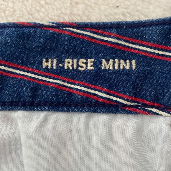 American Eagle Stripped Mini Skirt - Picture 7 of 14